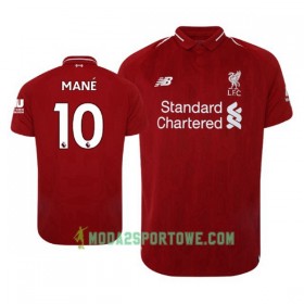 Koszulka Liverpool Sadio Mane 10 Domowe Stroje Piłkarskie 2018-2019 Krótki Rękaw